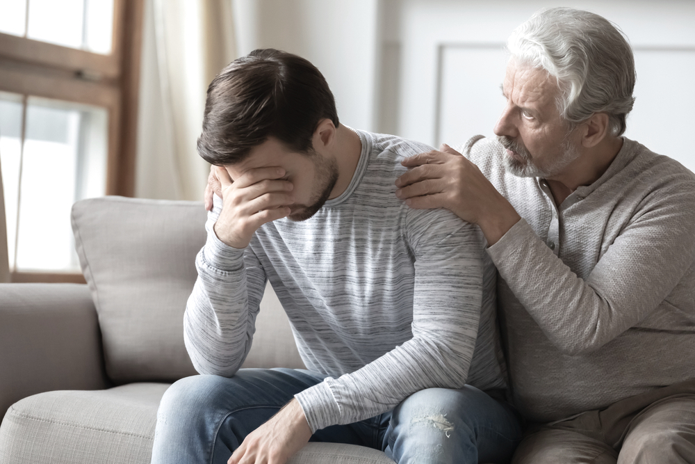 Senior Caring For His Love One